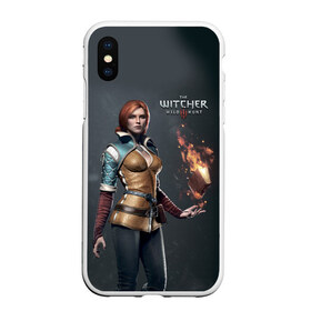 Чехол для iPhone XS Max матовый с принтом The Witcher 3 в Санкт-Петербурге, Силикон | Область печати: задняя сторона чехла, без боковых панелей | wild hunt | witcher | арбалет | ведьмак 3 | геральт | дикая | магия | охота | сказка | сфера | фэнтези | цири