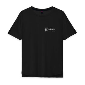 Мужская футболка хлопок Oversize с принтом Yorha Unit 9 Type S shirt в Санкт-Петербурге, 100% хлопок | свободный крой, круглый ворот, “спинка” длиннее передней части | nier_automata