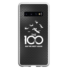 Чехол для Samsung Galaxy S10 с принтом The 100 в Санкт-Петербурге, Силикон | Область печати: задняя сторона чехла, без боковых панелей | Тематика изображения на принте: 100 | grounders | skaikru | the 100 | trikru | wonkru | беллами | блейк | гриффин | кейн | клан | кларк | лекса | линкольн | мерфи | монти | октавия | сериал | сотня | финн | эбби