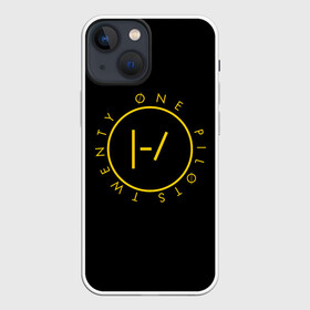 Чехол для iPhone 13 mini с принтом TWENTY ONE PILOTS | 21 PILOTS | TOP в Санкт-Петербурге,  |  | 21 pilots | 21p | music | rock | top | trench | twenty one pilots | группа | музыка | рок