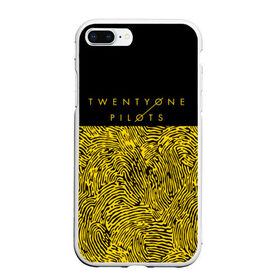 Чехол для iPhone 7Plus/8 Plus матовый с принтом TWENTY ONE PILOTS TOP в Санкт-Петербурге, Силикон | Область печати: задняя сторона чехла, без боковых панелей | 21 pilots | 21p | music | rock | top | trench | twenty one pilots | группа | музыка | рок