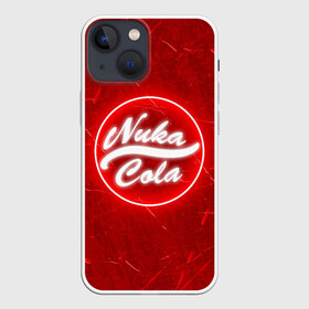 Чехол для iPhone 13 mini с принтом NUKA COLA в Санкт-Петербурге,  |  | 101 | 111 | 76 | atom cats | bethesda | brotherhood of steel | fallout | nuka cola | outcast | tunnel snakes | vault | war | братство стали | бункер | война | убежище | фолаут | фоллаут | ядеркола