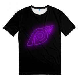 Мужская футболка 3D с принтом R6S JACKAL в Санкт-Петербурге, 100% полиэфир | прямой крой, круглый вырез горловины, длина до линии бедер | 6 | cybersport | esport | logo | pro league | rainbow | rainbow six siege | six | team | киберспорт | лого | радуга осада