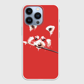 Чехол для iPhone 13 Pro с принтом Красная панда в Санкт-Петербурге,  |  | енот | кисть | лиса | малая панда | художник