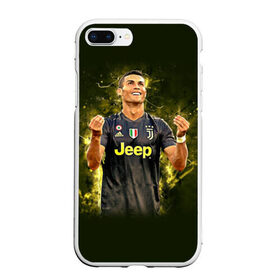 Чехол для iPhone 7Plus/8 Plus матовый с принтом RONALDO JUVE SPORT в Санкт-Петербурге, Силикон | Область печати: задняя сторона чехла, без боковых панелей | cr7 | fc | football | football club | juve | juventus | ronaldo | sport | роналдо | спорт | спортивные | униформа | фирменные цвета | фк | футбол | футбольный клуб | ювентус