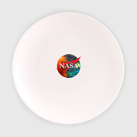 Тарелка с принтом Nasa Space в Санкт-Петербурге, фарфор | диаметр - 210 мм
диаметр для нанесения принта - 120 мм | америка | астронавт | звезды | космонавт | космос | логотип | наса | сша