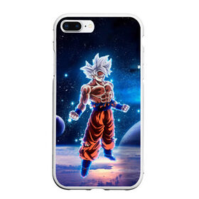 Чехол для iPhone 7Plus/8 Plus матовый с принтом Dragon Ball в Санкт-Петербурге, Силикон | Область печати: задняя сторона чехла, без боковых панелей | anime | dragon ball | аниме | гоку | драгон бол | дракона жемчуг