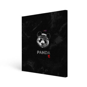 Холст квадратный с принтом Cygo - panda E в Санкт-Петербурге, 100% ПВХ |  | cygo | panda e | rap | бандана | гепард | голова | леонид вакальчук | медведь | мы бежим с тобой как будто от гепарда | надпись | панда е | реп | репер | рэп | рэпер | сайго | суго | цуго