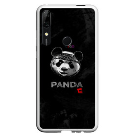 Чехол для Honor P Smart Z с принтом Cygo - panda E в Санкт-Петербурге, Силикон | Область печати: задняя сторона чехла, без боковых панелей | cygo | panda e | rap | бандана | гепард | голова | леонид вакальчук | медведь | мы бежим с тобой как будто от гепарда | надпись | панда е | реп | репер | рэп | рэпер | сайго | суго | цуго