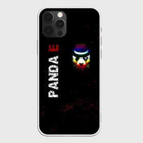 Чехол для iPhone 12 Pro с принтом Panda e в Санкт-Петербурге, силикон | область печати: задняя сторона чехла, без боковых панелей | cygo | panda e | rap | бандана | гепард | голова | леонид вакальчук | медведь | мы бежим с тобой как будто от гепарда | надпись | панда е | реп | репер | рэп | рэпер | сайго | суго | цуго