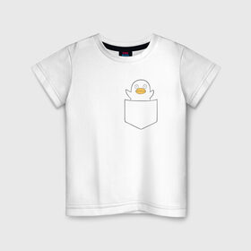 Детская футболка хлопок с принтом Elizabeth Pocket в Санкт-Петербурге, 100% хлопок | круглый вырез горловины, полуприлегающий силуэт, длина до линии бедер | 