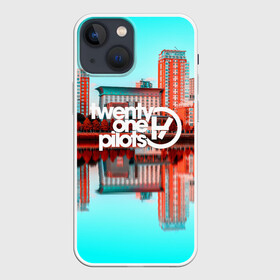 Чехол для iPhone 13 mini с принтом TWENTY ONE PILOTS в Санкт-Петербурге,  |  | city | josh dun | twenty one pilots | tyler joseph | urban | альбом | город | музыка