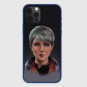 Чехол для iPhone 12 Pro с принтом Kara fan art в Санкт-Петербурге, силикон | область печати: задняя сторона чехла, без боковых панелей | Тематика изображения на принте: 2038 | become | connor | dbh | detroit | gamer | human | kara | андроид | девиант | детройт | кара | квест | коннор | маркус