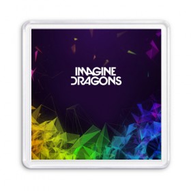 Магнит 55*55 с принтом IMAGINE DRAGONS в Санкт-Петербурге, Пластик | Размер: 65*65 мм; Размер печати: 55*55 мм | alteranative rock | imagone dragons | music | rap | rock | альтернативный рок | группа | драконы | музыка | музыканты | реп | рок