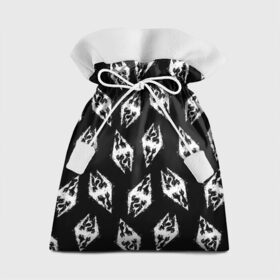 Подарочный 3D мешок с принтом THE ELDER SCROLLS в Санкт-Петербурге, 100% полиэстер | Размер: 29*39 см | Тематика изображения на принте: dovahkiin | dragonborn | fus ro dah | rpg | skyrim | tes | the elder scrolls | докавин | рпг