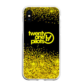 Чехол для iPhone XS Max матовый с принтом TWENTY ONE PILOTS в Санкт-Петербурге, Силикон | Область печати: задняя сторона чехла, без боковых панелей | city | josh dun | twenty one pilots | tyler joseph | urban | альбом | город | музыка