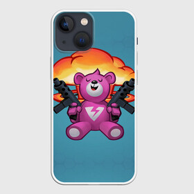 Чехол для iPhone 13 mini с принтом Fortnite Bear в Санкт-Петербурге,  |  | battle | bear | epic | fortnite | games | royale | save | soldier | teddy | teddybear | world | битва | королевская | медведь | мишка | солдат | фортнайт