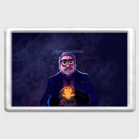 Магнит 45*70 с принтом Guillermo del Toro в Санкт-Петербурге, Пластик | Размер: 78*52 мм; Размер печати: 70*45 | Тематика изображения на принте: 