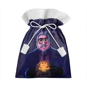 Подарочный 3D мешок с принтом Guillermo del Toro в Санкт-Петербурге, 100% полиэстер | Размер: 29*39 см | Тематика изображения на принте: 