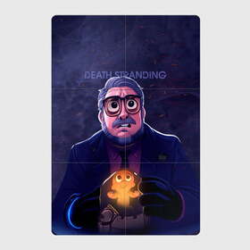 Магнитный плакат 2Х3 с принтом Guillermo del Toro в Санкт-Петербурге, Полимерный материал с магнитным слоем | 6 деталей размером 9*9 см | Тематика изображения на принте: 