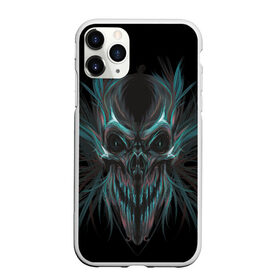 Чехол для iPhone 11 Pro Max матовый с принтом Spirit of Darkness в Санкт-Петербурге, Силикон |  | Тематика изображения на принте: дух | зло | призрак | скелет | темные силы | тьма | хэллоуин | череп