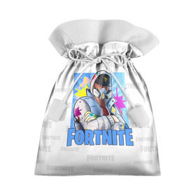 Подарочный 3D мешок с принтом Fortnite Fan Art в Санкт-Петербурге, 100% полиэстер | Размер: 29*39 см | Тематика изображения на принте: fortnite | save | the | world | битва | борьба | выживани | зомби | королевская | монстры | симулятора | фортнайт
