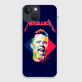 Чехол для iPhone 13 mini с принтом Металлика в Санкт-Петербурге,  |  | metallica | джеймс хэтфилд | метал | металлика | рок | хеви метал | хэтфилд