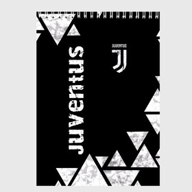 Скетчбук с принтом Juventus Black and White в Санкт-Петербурге, 100% бумага
 | 48 листов, плотность листов — 100 г/м2, плотность картонной обложки — 250 г/м2. Листы скреплены сверху удобной пружинной спиралью | club | football | juventus | белый | италия | клуб | форма | черный | ювентус