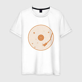 Мужская футболка хлопок с принтом Солнечная пластинка в Санкт-Петербурге, 100% хлопок | прямой крой, круглый вырез горловины, длина до линии бедер, слегка спущенное плечо. | Тематика изображения на принте: венера | геометрия | звук | земля | игла | кольца | круги | марс | меркурий | минимализм | планеты | пластинка | сатурн | солнечная пластинка | солнечная система | солнце | уран | юпитер