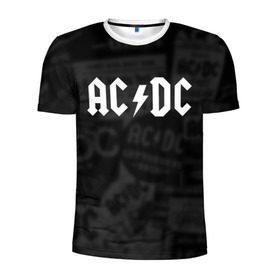 Мужская футболка 3D спортивная с принтом AC/DC в Санкт-Петербурге, 100% полиэстер с улучшенными характеристиками | приталенный силуэт, круглая горловина, широкие плечи, сужается к линии бедра | acdc | альтернатива | группа | диси | метал | музыка | музыканты | рок | эйси | эйсидиси