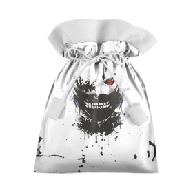 Подарочный 3D мешок с принтом Kaneki Ken (Tokyo Ghoul) #1 в Санкт-Петербурге, 100% полиэстер | Размер: 29*39 см | Тематика изображения на принте: anime | kaneki ken | tokyo ghoul | аниме | канеки кен | токийский гуль