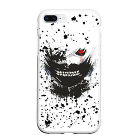 Чехол для iPhone 7Plus/8 Plus матовый с принтом Kaneki Ken (Tokyo Ghoul) #3 в Санкт-Петербурге, Силикон | Область печати: задняя сторона чехла, без боковых панелей | anime | kaneki ken | tokyo ghoul | аниме | канеки кен | токийский гуль