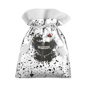 Подарочный 3D мешок с принтом Kaneki Ken (Tokyo Ghoul) #3 в Санкт-Петербурге, 100% полиэстер | Размер: 29*39 см | Тематика изображения на принте: anime | kaneki ken | tokyo ghoul | аниме | канеки кен | токийский гуль