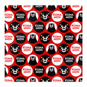 Магнитный плакат 3Х3 с принтом с ывс в Санкт-Петербурге, Полимерный материал с магнитным слоем | 9 деталей размером 9*9 см | for the glory of satan | japanese | kumamon | kumamoto | аниме | игрушка | кумамон | кумамото сапурайдзу | персонаж | талисман | япония