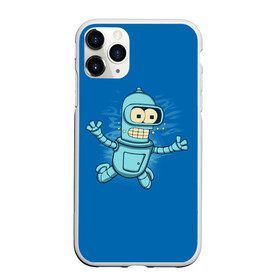 Чехол для iPhone 11 Pro Max матовый с принтом Bender Nevermind в Санкт-Петербурге, Силикон |  | bender | futurama | mult | nevermind | nirvana | simpsons | zoidberg | бендер | зойдберг | мульт | мультик | мультфильм | симпсоны | футурама