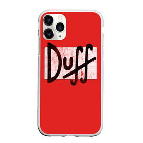 Чехол для iPhone 11 Pro Max матовый с принтом Duff Beer в Санкт-Петербурге, Силикон |  | beer | donut | duff | fun | homer | joke | simpson | simpsons | гомер | дафф | пончик | прикол | приколы | симпсон | симпсоны