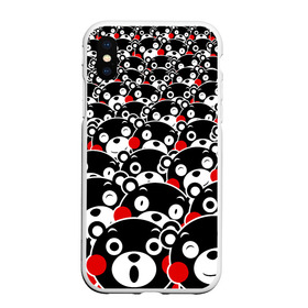 Чехол для iPhone XS Max матовый с принтом KUMAMON в Санкт-Петербурге, Силикон | Область печати: задняя сторона чехла, без боковых панелей | bear | japanese | kumamon | kumamoto | аниме | игрушка | кумамон | кумамото сапурайдзу | медведь | мишка | персонаж | талисман | япония