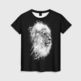 Женская футболка 3D с принтом Лев со Шрамом в Санкт-Петербурге, 100% полиэфир ( синтетическое хлопкоподобное полотно) | прямой крой, круглый вырез горловины, длина до линии бедер | africa | desert | lion | lions | predator | scarm | африка | лев | львенок | львица | львицы | львы | львята | пустыня | хищник | шрам