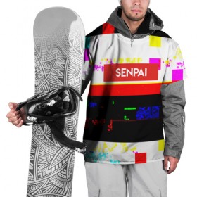 Накидка на куртку 3D с принтом SENPAI в Санкт-Петербурге, 100% полиэстер |  | 