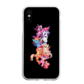 Чехол для iPhone XS Max матовый с принтом My Little Pony в Санкт-Петербурге, Силикон | Область печати: задняя сторона чехла, без боковых панелей | fax | little | lord | mult | my little pony | pony | princess | series | shadow | unicorn | детей | для | единорог | единороги | лошади | лошадки | маленькая | мальнький | пони | тень