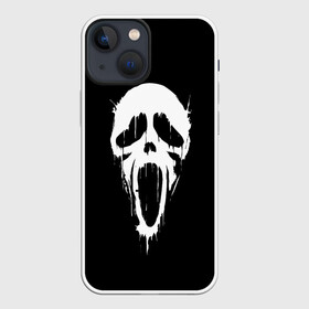 Чехол для iPhone 13 mini с принтом Крик в Санкт-Петербурге,  |  | blood | film | ghost | ghosts | horror | knife | movie | old | school | scream | кино | крик | кровища | кровь | нож | олдскул | привидение | призрак | ужасы | фильм