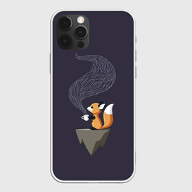 Чехол для iPhone 12 Pro Max с принтом Coffee Fox в Санкт-Петербурге, Силикон |  | coffee | cute | fox | foxes | ginger | tail | забавная | кофе | кофеёк | кофеёчек | лис | лиса | лисица | лисицы | лисичка | лисички | лисы | милая | рыжая | рыжие | смешная | фыр | хвост | хвосты