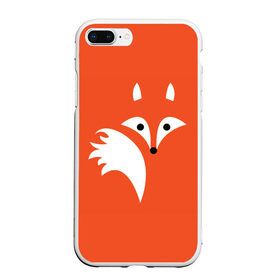 Чехол для iPhone 7Plus/8 Plus матовый с принтом Лисичка в Санкт-Петербурге, Силикон | Область печати: задняя сторона чехла, без боковых панелей | cute | fox | foxes | ginger | tail | забавная | лис | лиса | лисица | лисицы | лисичка | лисички | лисы | милая | рыжая | рыжие | смешная | фыр | хвост | хвосты