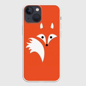 Чехол для iPhone 13 mini с принтом Лисичка в Санкт-Петербурге,  |  | cute | fox | foxes | ginger | tail | забавная | лис | лиса | лисица | лисицы | лисичка | лисички | лисы | милая | рыжая | рыжие | смешная | фыр | хвост | хвосты