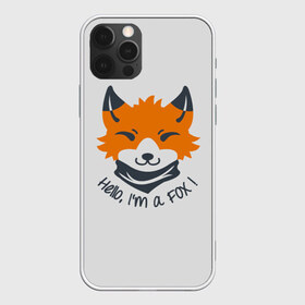 Чехол для iPhone 12 Pro Max с принтом Hello Fox в Санкт-Петербурге, Силикон |  | cute | fox | foxes | ginger | hello | tail | забавная | лис | лиса | лисица | лисицы | лисичка | лисички | лисы | милая | привет | рыжая | рыжие | смешная | фыр | хвост | хвосты