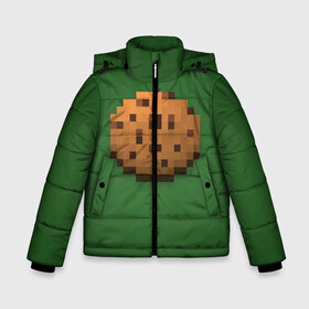 Зимняя куртка для мальчиков 3D с принтом Minecraft Печенька в Санкт-Петербурге, ткань верха — 100% полиэстер; подклад — 100% полиэстер, утеплитель — 100% полиэстер | длина ниже бедра, удлиненная спинка, воротник стойка и отстегивающийся капюшон. Есть боковые карманы с листочкой на кнопках, утяжки по низу изделия и внутренний карман на молнии. 

Предусмотрены светоотражающий принт на спинке, радужный светоотражающий элемент на пуллере молнии и на резинке для утяжки | cookies | craft | creeper | mine | minecraft | miner | online | skeleton | sword | tnt | world | zombie | зомби | игра | игры | кирка | крипер | майнер | майнкрафт | меч | мир | онлайн | печенье | печенька | скелетон