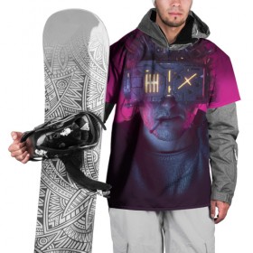 Накидка на куртку 3D с принтом Нейромант в Санкт-Петербурге, 100% полиэстер |  | Тематика изображения на принте: будущее | гибсон | интернет | киберпанк | контент | сеть | технологии | уильям | фантастика