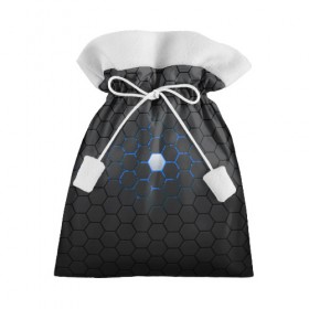 Подарочный 3D мешок с принтом Гексагон в Санкт-Петербурге, 100% полиэстер | Размер: 29*39 см | hexagon | metal | pattern | steel | гексагон | метал | паттерн | сталь | текстуры | шестиугольник