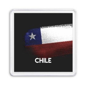 Магнит 55*55 с принтом Chile(Чили) в Санкт-Петербурге, Пластик | Размер: 65*65 мм; Размер печати: 55*55 мм | chile | urban | город | мир | путешествие | символика | страны | флаг | чили