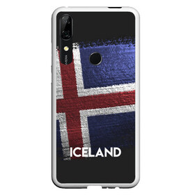 Чехол для Honor P Smart Z с принтом Iceland(Исландия) в Санкт-Петербурге, Силикон | Область печати: задняя сторона чехла, без боковых панелей | iceland | urban | город | мир | путешествие | символика | страны | флаг